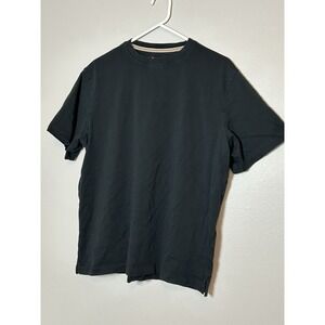 Men's Left Coast Tee Black Pima Cotton S/S Shirt Large Casual Streetwear City